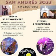 Fiestas en Honor a San Andrés 2023 - Las Casas